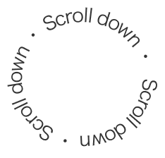 Scroll Down Text